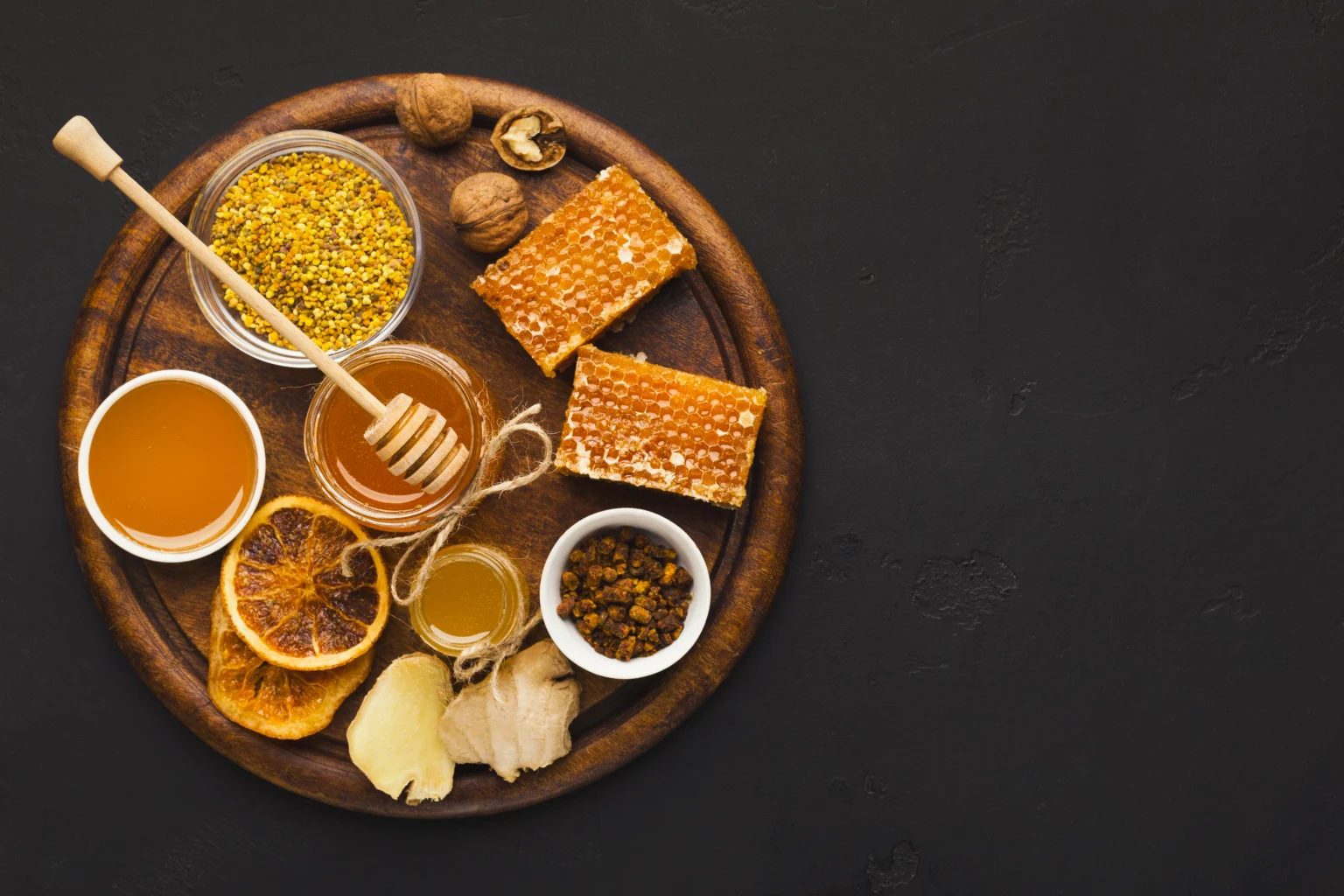 Bienenprodukte.